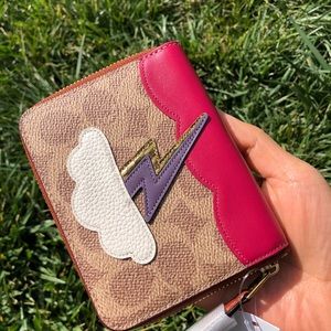 Coach Small Zip Around Wallet
